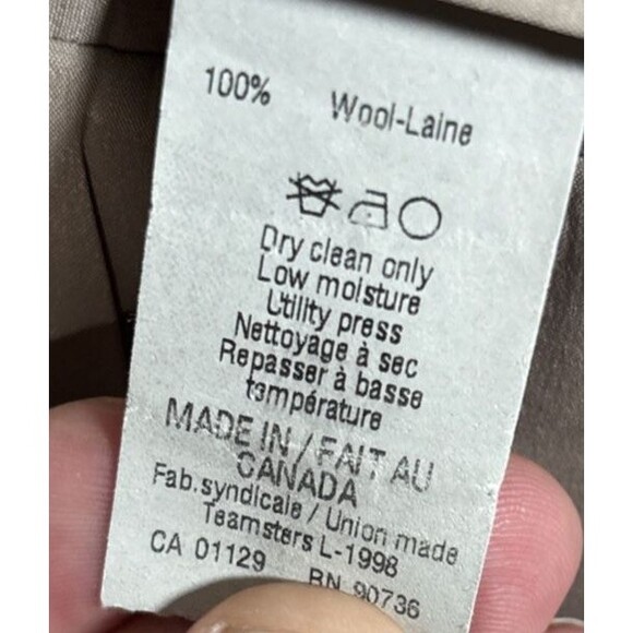 Lauren Ralph Lauren Suit‎ 2 Piece Men’s Size 44R/34W Olive Green Wool - Picture 14 of 16